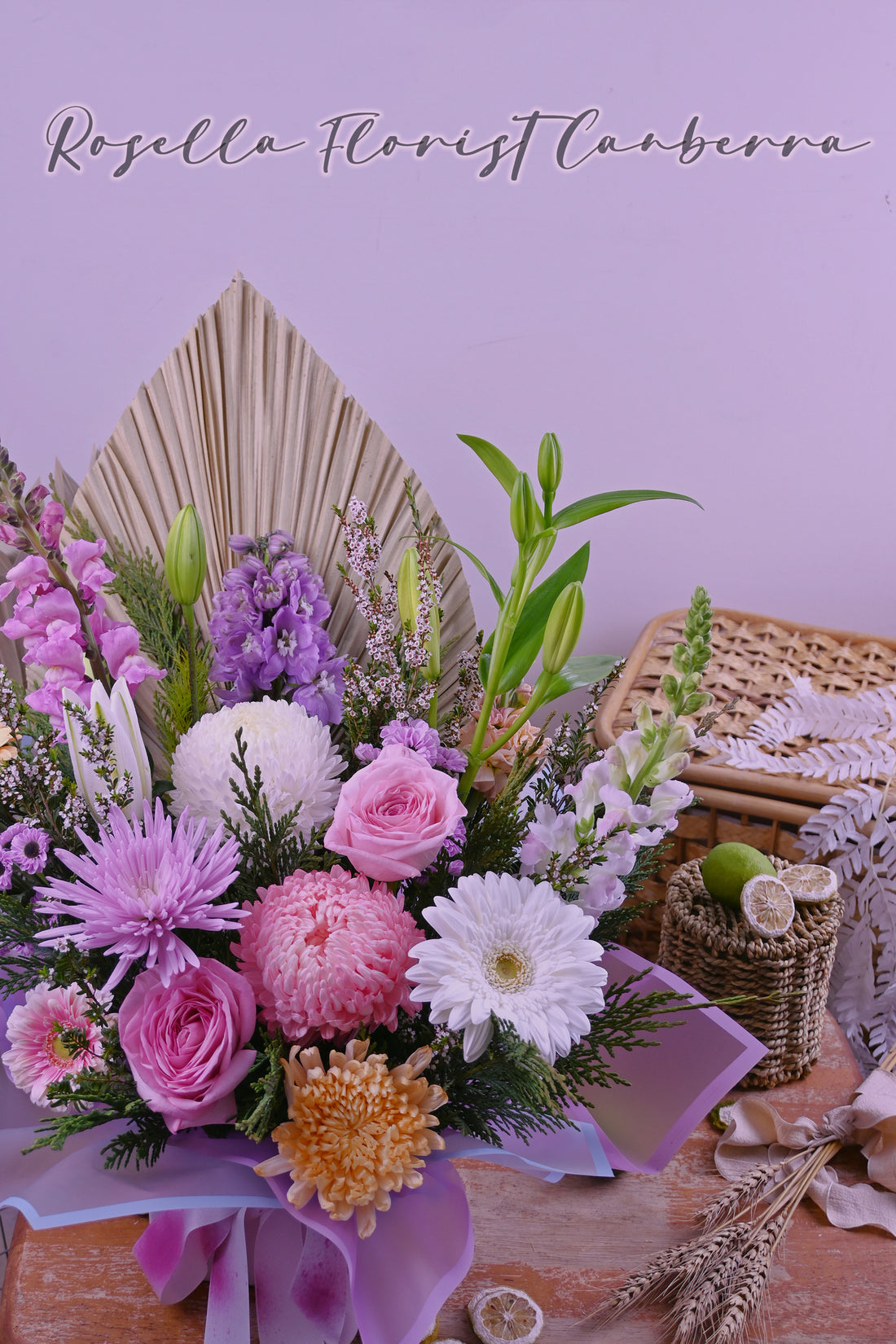 fresh flowers by rosella florist canberra