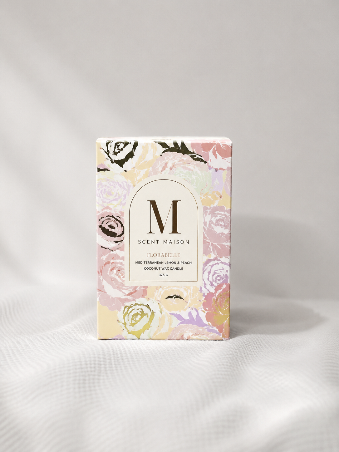 Florabelle 375g candle - Lemon Peach