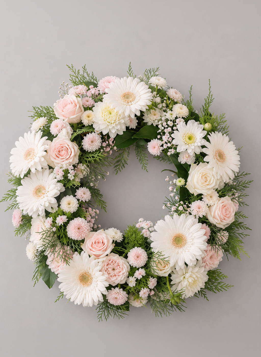Seasonal Flower Wreath