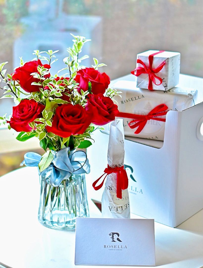 gift hamper by rosella florist canberra