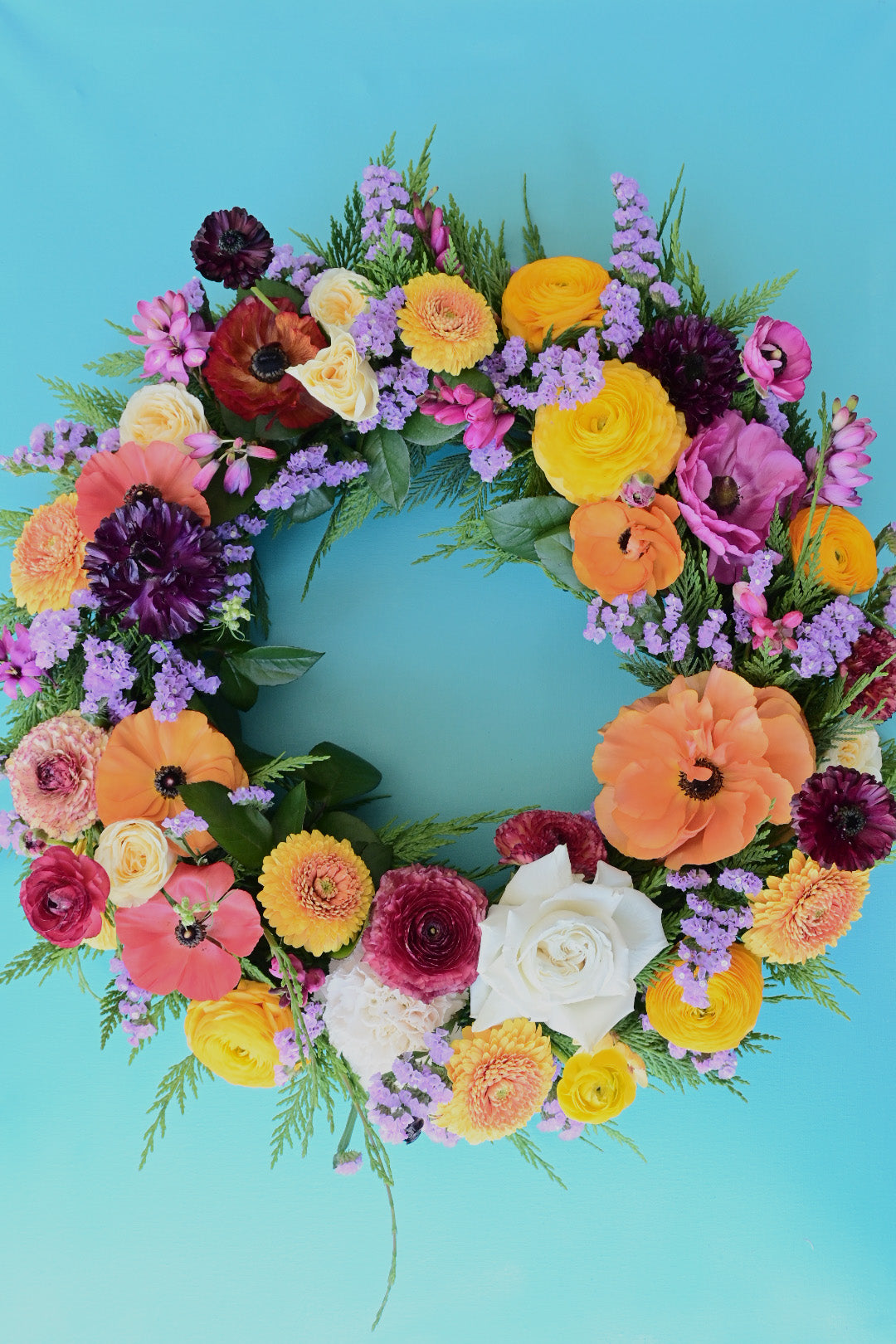 Canberra flower shop wreath 